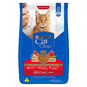 Ração Cat Chow Adultos Carne 10,1 kg