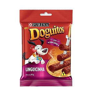 Petisco Cães Doguitos Rodízio Linguicinha Purina 45g