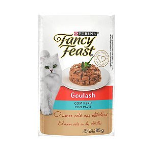 Ração Úmida Fancy Feast Goulash Peru 85 g