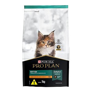Ração Pro Plan Gatos Filhotes Frango e Arroz 3kg