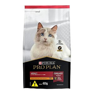 Ração Pro Plan Gatos Adultos Frango e Arroz 400g