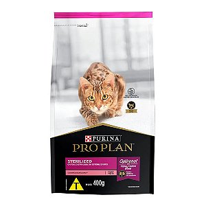 Ração Pro Plan Gatos Castrados Salmão 400g