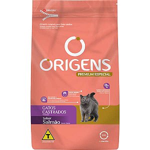 Origens Gato Castrado Salmao 10,1 Kg