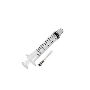 Seringa BD Descartável com Agulha Plastipak 5 ml