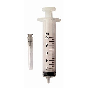 Seringa Descartável Bd 10Ml com Agulha Único