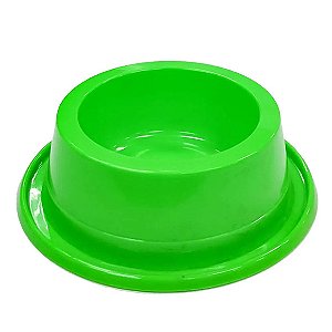 Comedouro Antiformiga 300 ml Neon Cães e Gatos - Verde Neon