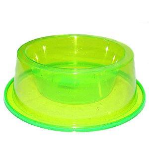 Comedouro Médio Antiformiga 1000 ml Glitter Cães  - Verde