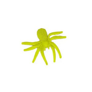 Brinquedo Pet Aranha Amarelo Único