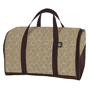 Bolsa Transporte Pet Com Alça De Mão SakS Marrom Único
