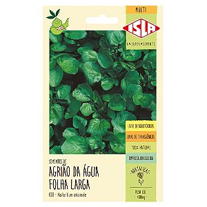 Semente Isla Multi Agrião da Agua Folha Larga Único