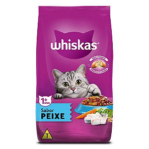 Ração Whiskas Gatos Adultos Peixe 3 kg