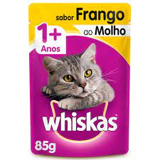 Rc Whiskas Sache 85g Adu 1+ Frango