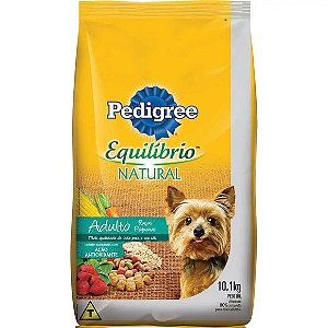 Ração Pedigree Equilíbrio Natural Cães Adultos Raças Pequenas 10,1 kg