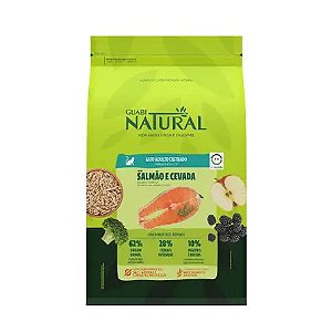 Ração Guabi Natural Gatos Adultos Castrados Salmão e Cevada 7,5 kg