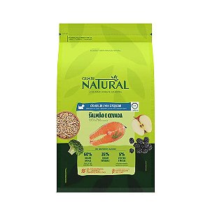 Ração Guabi Natural Cães Adultos Raças Mini e Pequenas Salmão e Cevada 1 kg