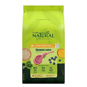 Ração Guabi Natural Cães Adultos Grandes Cordeiro e Aveia 12 kg