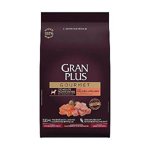 Ração GranPlus Gourmet Cães Adultos Médio e Grande Salmão e Frango 10,1 kg