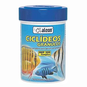 Ração para Peixes Ciclídeos Granulos Alcon 30 g