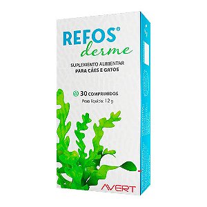 Suplemento Alimentar Refos Derme Avert 30 comprimidos