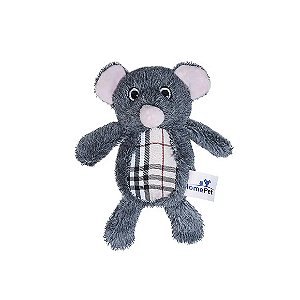 Brinquedo Pelúcia Rato HomePet Xadrez Único