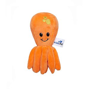 Brinquedo Pelúcia Polvo HomePet Laranja Único