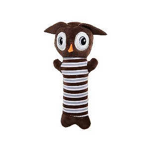 Mordedor Pelúcia Corujinha HomePet Único