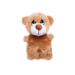 Brinquedo Pelúcia Cachorro Marrom HomePet Único
