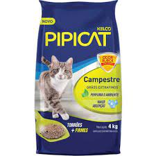 Areia Hig P/gato Pf Pipicat Campest 4kg