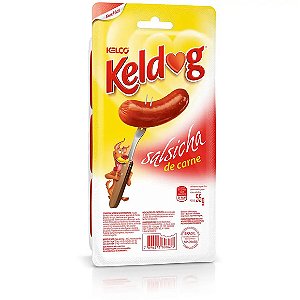 Petisco Keldog Salsicha de Carne Kelco 55 g