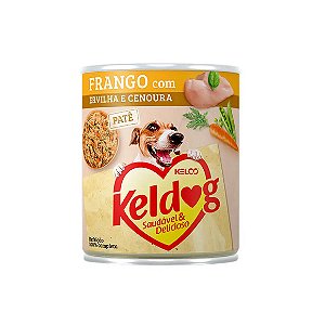 Ração Úmida Keldog Frango com Ervilha e Cenoura 280 g