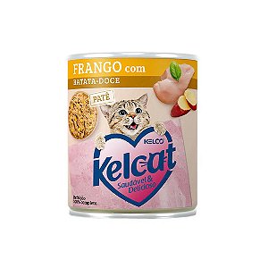 Ração Úmida Kelcat Frango com Batata-Doce 280 g