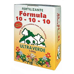 Fertilizante Fórmula 10.10.10 Ultraverde 1 kg