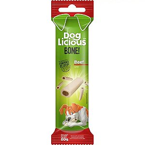 Petisco DogLicious Bone Carne 80 g