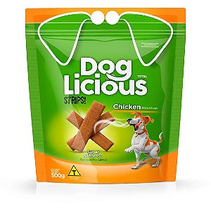 Petisco DogLicious Strips Chicken 500 g