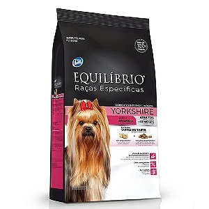 Ração Equilíbrio Raças Específicas Yorkshire Adultos Frango 2kg