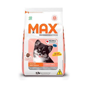 Ração Max para Cães Filhotes Raças Pequenas Carne e Arroz 3 kg