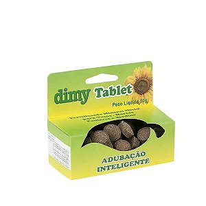 Fertilizante Tablet Adubação Inteligente Dimy 50 g