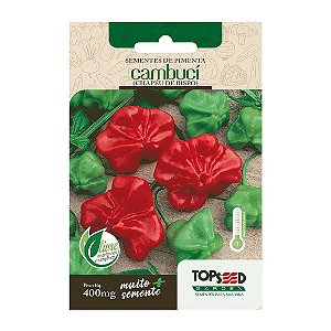 Sementes de Pimenta Chapéu de Bispo Tradicional Topseed Garden Único