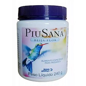 Piusana Beija-Flor Mundo Animal 240 g