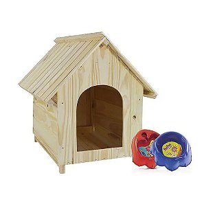 Casinha de Cachorro Madeira P