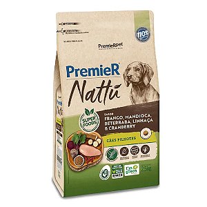 Rc Premier Nattu Caes Fil Mandioca 2,5kg