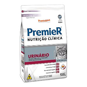 Ração Premier Nutrição Clínica Urinário Gatos Adultos 500 g