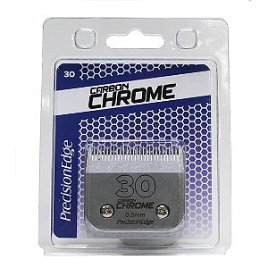 Lâmina Precision Edge Carbon Chrome 30 - 0,5mm Único
