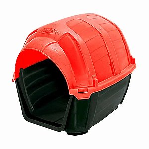 Casinha Para Cães PlastPet Vermelha N° 2