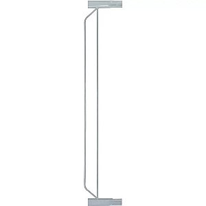 Extensor para Grade Branca Tubline 10 cm