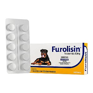 Furolisin 80mg 10 comprimidos