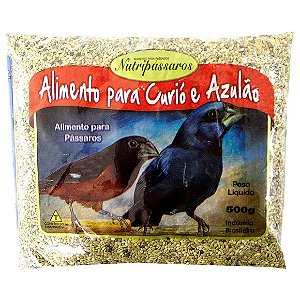 Mistura para Curió e Azulão Nutripássaros com Mel 500 g