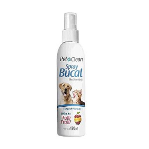 Spray Bucal Tutti-Frutti Pet Clean 120ml