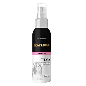 Perfume Rose para Cães e Gatos Pet Look 50ml