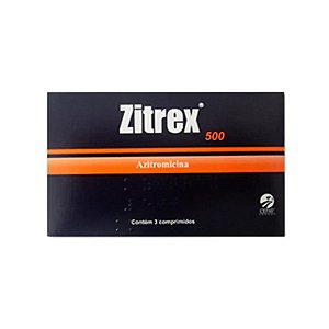 Zitrex 500mg Antimicrobiano para Cães e Gatos Cepav 3 comprimidos